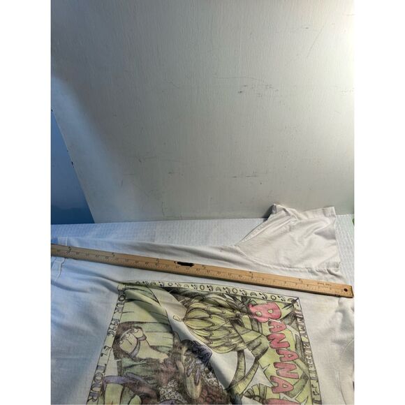 Jimmy Buffet 1996 Band tshirt USA Banana Wind Tour (some discoloration) - Picture 12 of 13